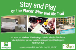 Placer Wine and Ale Trail Holiday Inn Ad